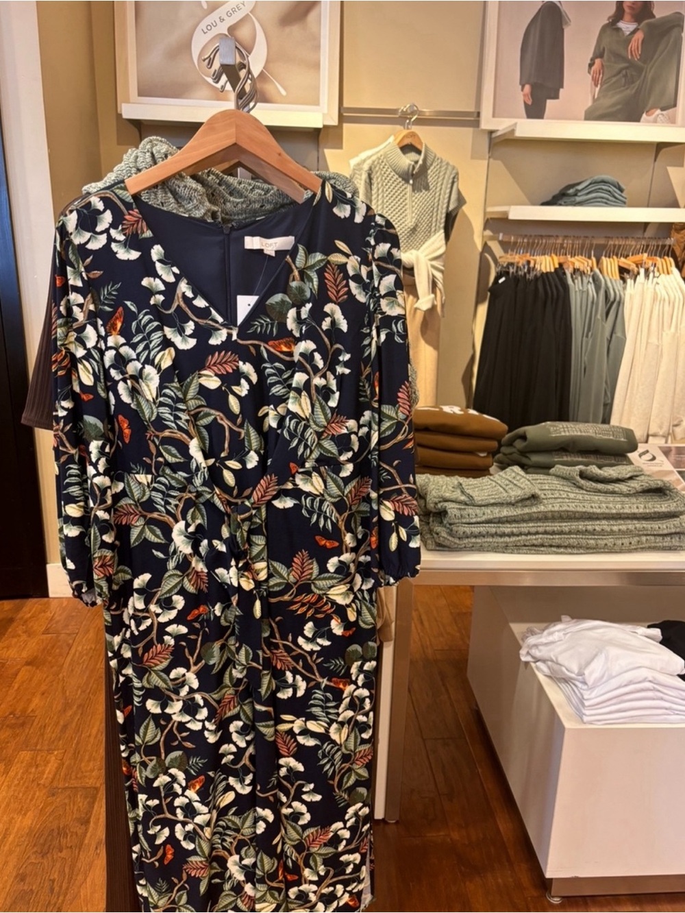 NWT LOFT 🍂 Floral Dress